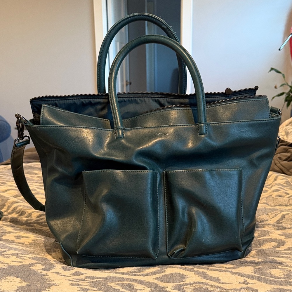 Matt & Nat Dark Green Tote Bag